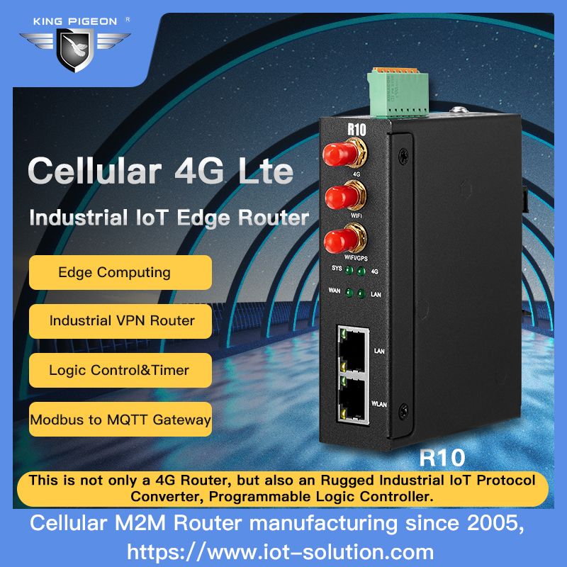 4G Lte Industrial Router with IoT Edge Gateway