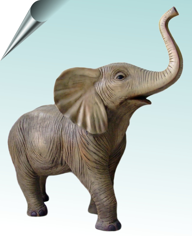 Elephant, life-size