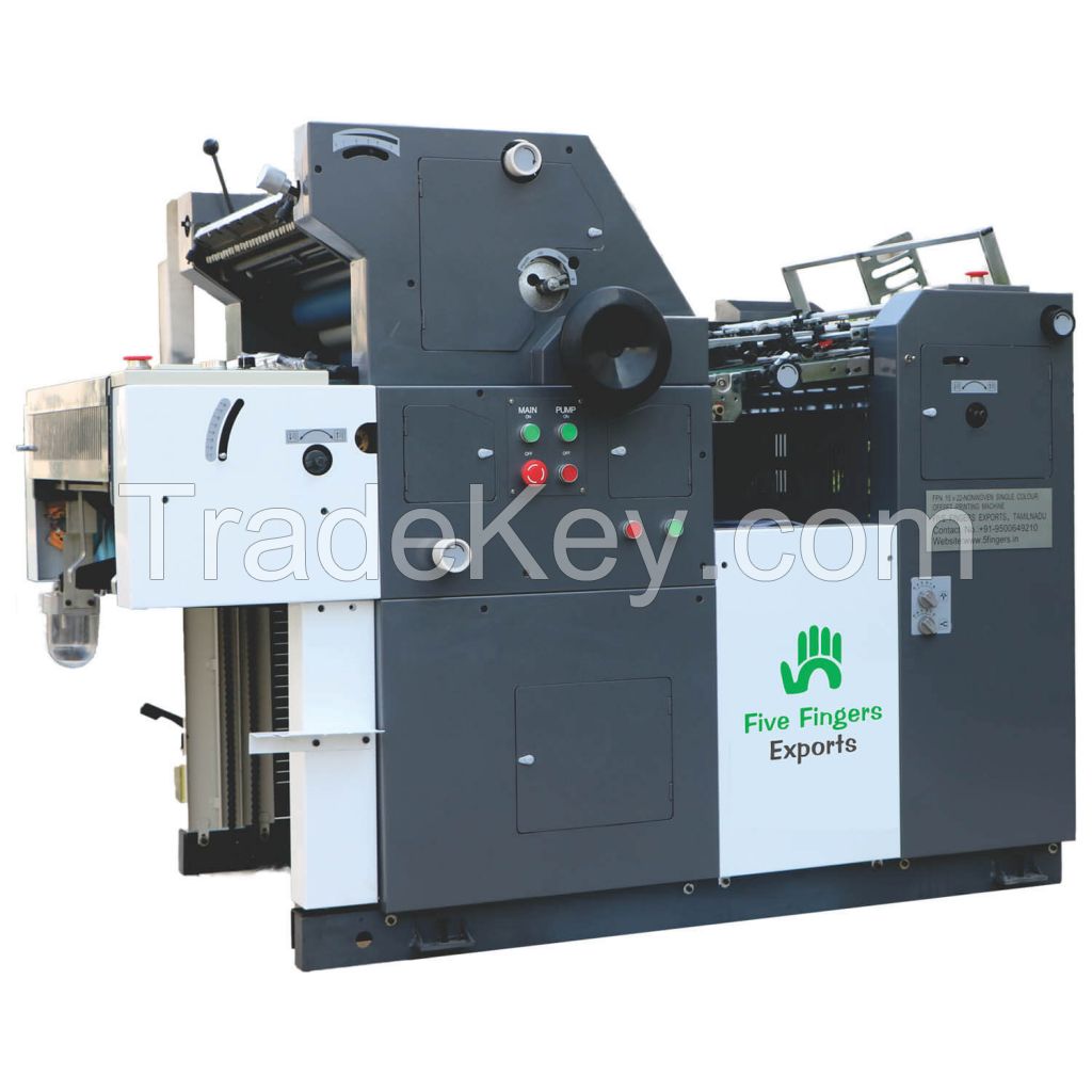 Single Color Offset Printing Machine