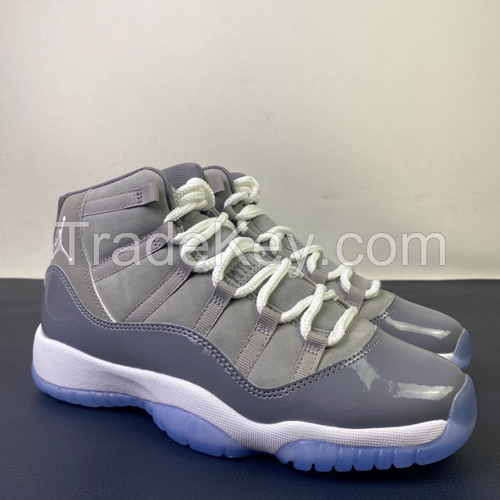 Men athletic shoes  basketball shoes  sports shoes cool grey