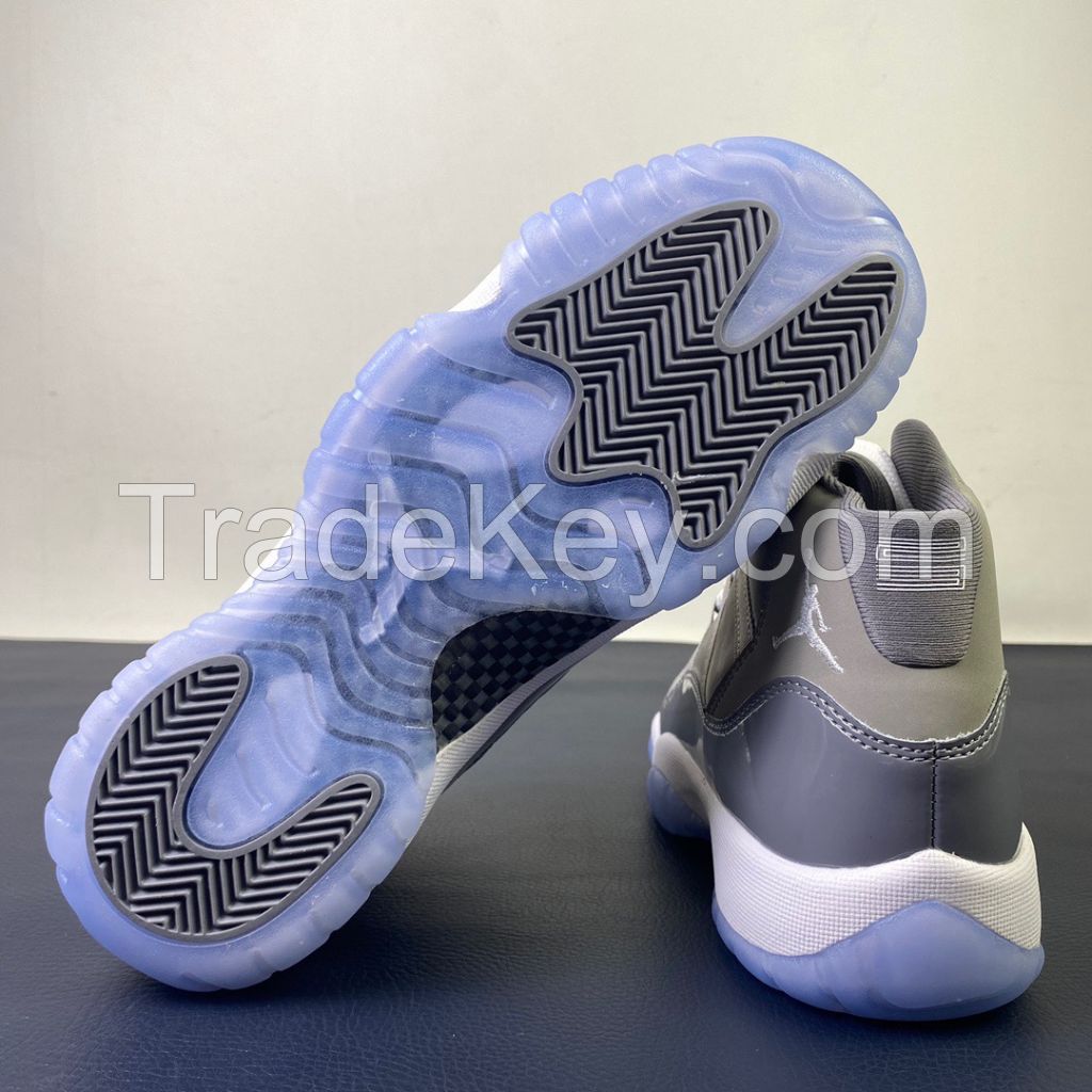 Men athletic shoes  basketball shoes  sports shoes cool grey 