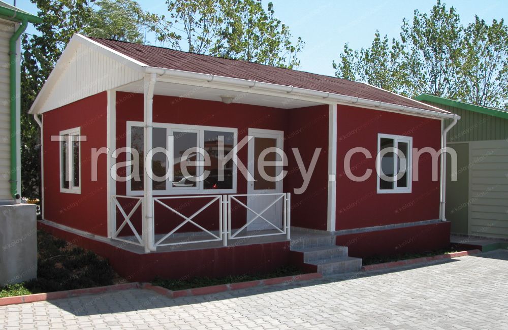 Prefabricated House One-Storey 40 M2, Turkey Prefab Houses
