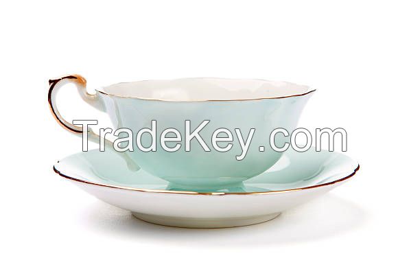 Vietnam High Quality Ceramic Coffee And Tea Cup Sets With Saucers With Competitive Price For Wholesaler