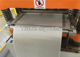 3003 Foil Radiator Fin Machine For 45mm Height With Stable Performance