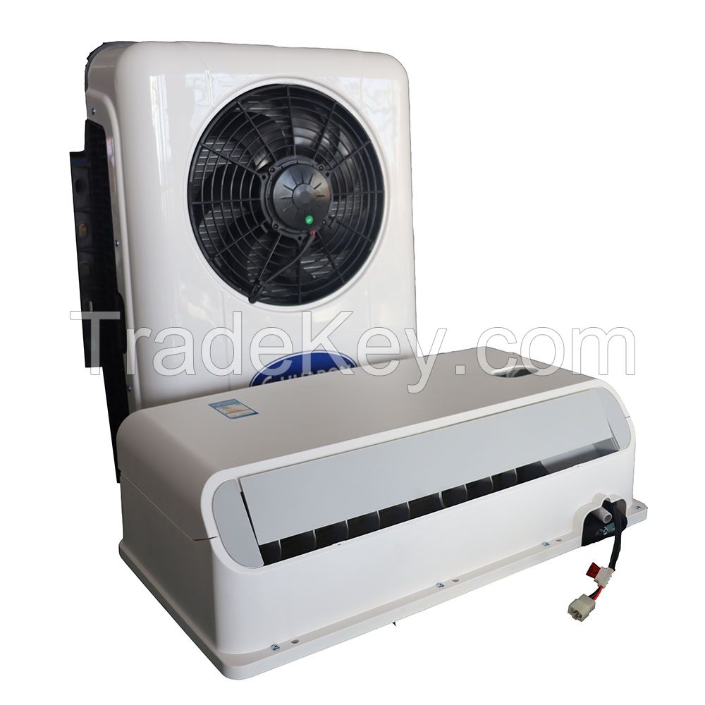 AC-2600EV Battery-powered 12V/24V vehicle parking air conditioner for truck cabs for sale