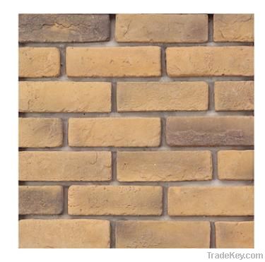 Decorative antique brick for the wall