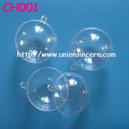 transparent christmas ball, clear plastic ball, transparent plastic ba