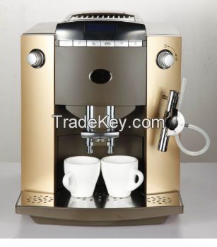 Fully Automatic Coffee Makers with Cappuccino Frother, Bean to Cup