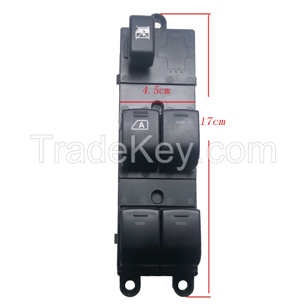 Power Window Master Switch for Nissan QASHQA Navara D40 Pathfinder R51 NV400 NP300 NOTE 25401-9U12B, 25401-JD00B