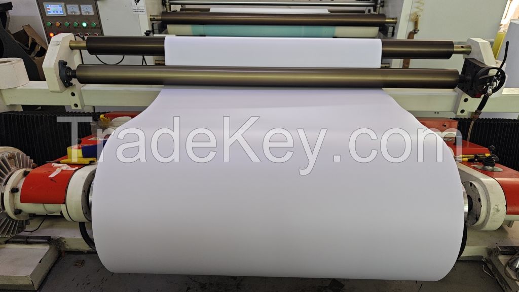 White PVC plastic films and sheets