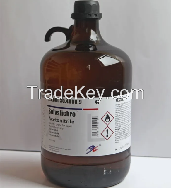 Chemical Reagent CAS 75-05-8 Hot Selling 4L Packing HPLC Grade Acetonitrile