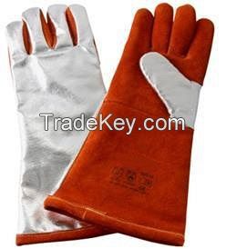 Fire & Heat resistant welder gloves