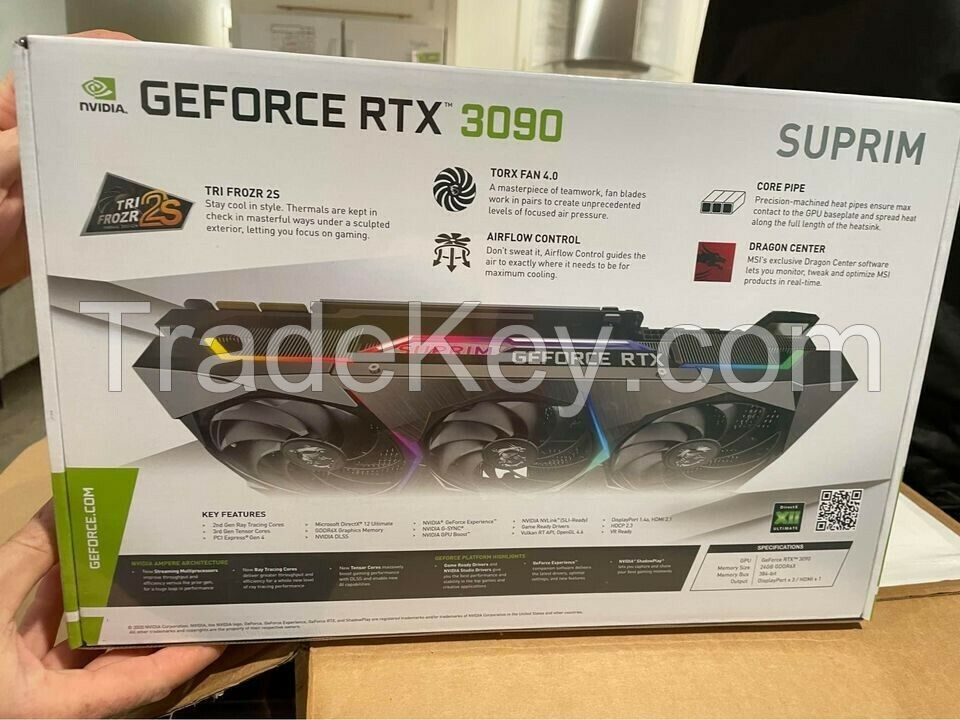 NEW MSI GeForce RTX 3090 SUPRIM X 24G