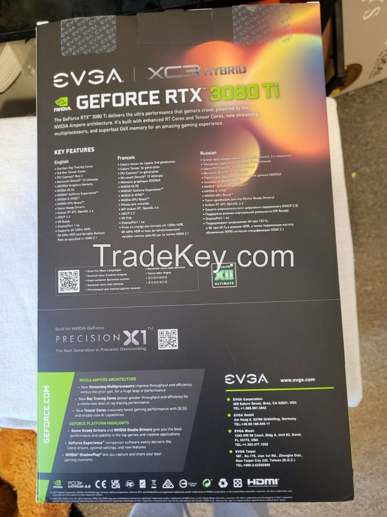 EVGA GeForce RTX 3090 KINGPIN HYBRID 24GB GDDR6X Graphic Card