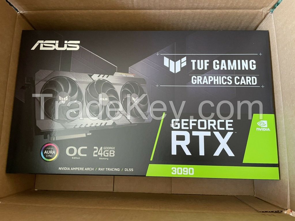 Pay with PayPal for ASUS TUF Gaming NVIDIA GeForce RTX 3090 3080 3070 3060 24GB GDDR6 Graphics Card - NEW SEALED