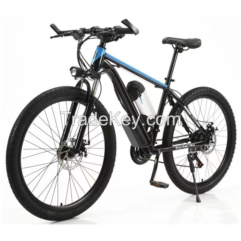 26-inch mountain bike electric bicycle 17.5A lithium battery 21 speed / overflow battery car adult speed
