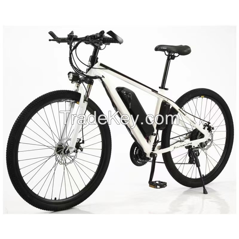 26-inch mountain bike electric bicycle 17.5A lithium battery 21 speed / overflow battery car adult speed