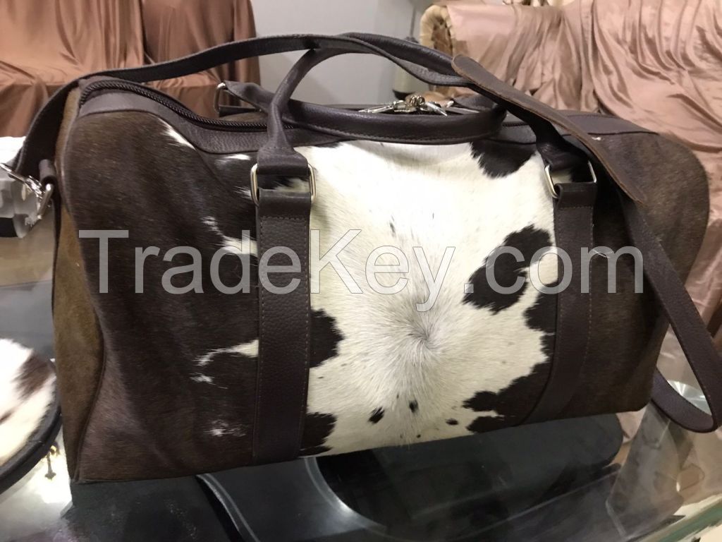 Cowhide, Sheep Skin, hair on bags