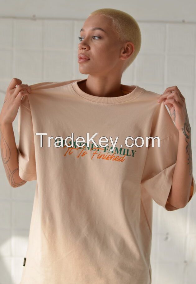      It is Finished      Beige T-Shirt