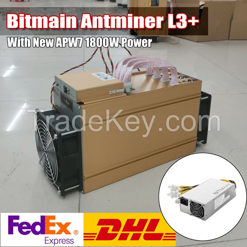 Antminer L3 +, Antminer S9 14TH with Supply Unit