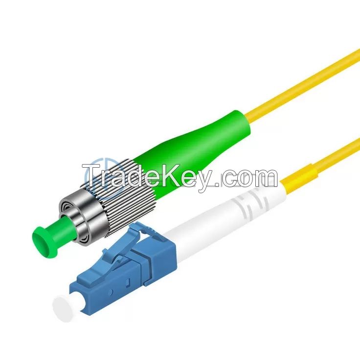 Communication Test Equipment FC To LC 9/125um Fiber Optic Patch Cord