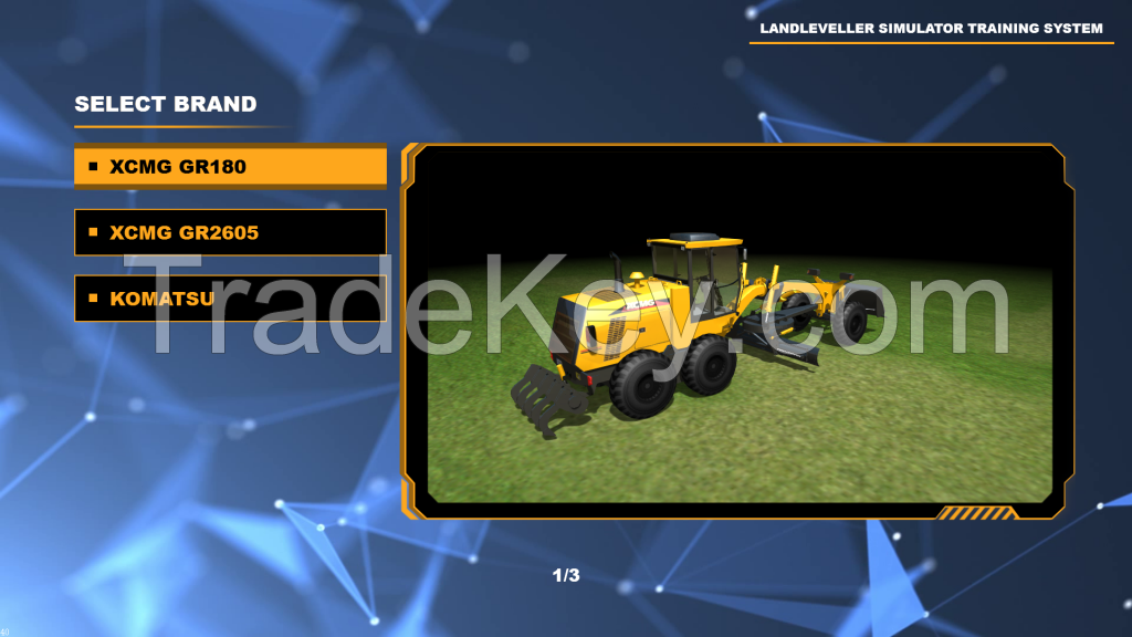 MOTOR GRADER OPERATOR PERSONAL TRAINING SIMULATOR