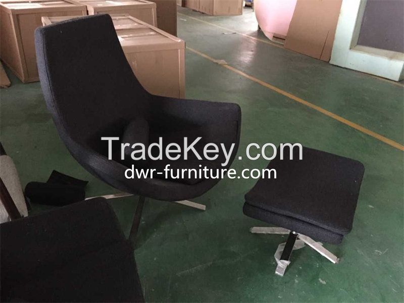 Metropolitan Chair and Ottoman of Classic Designer Modern Furniture Made In China