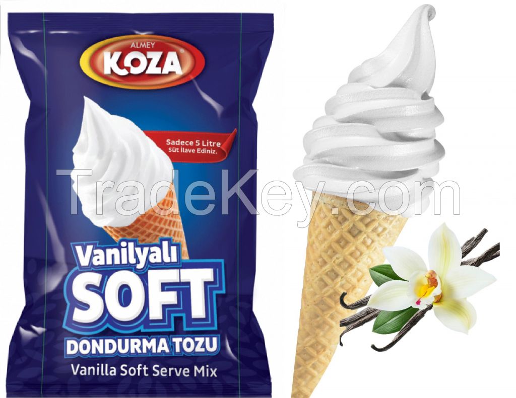Vanilla Soft Serve Ice Cream Mix Powder