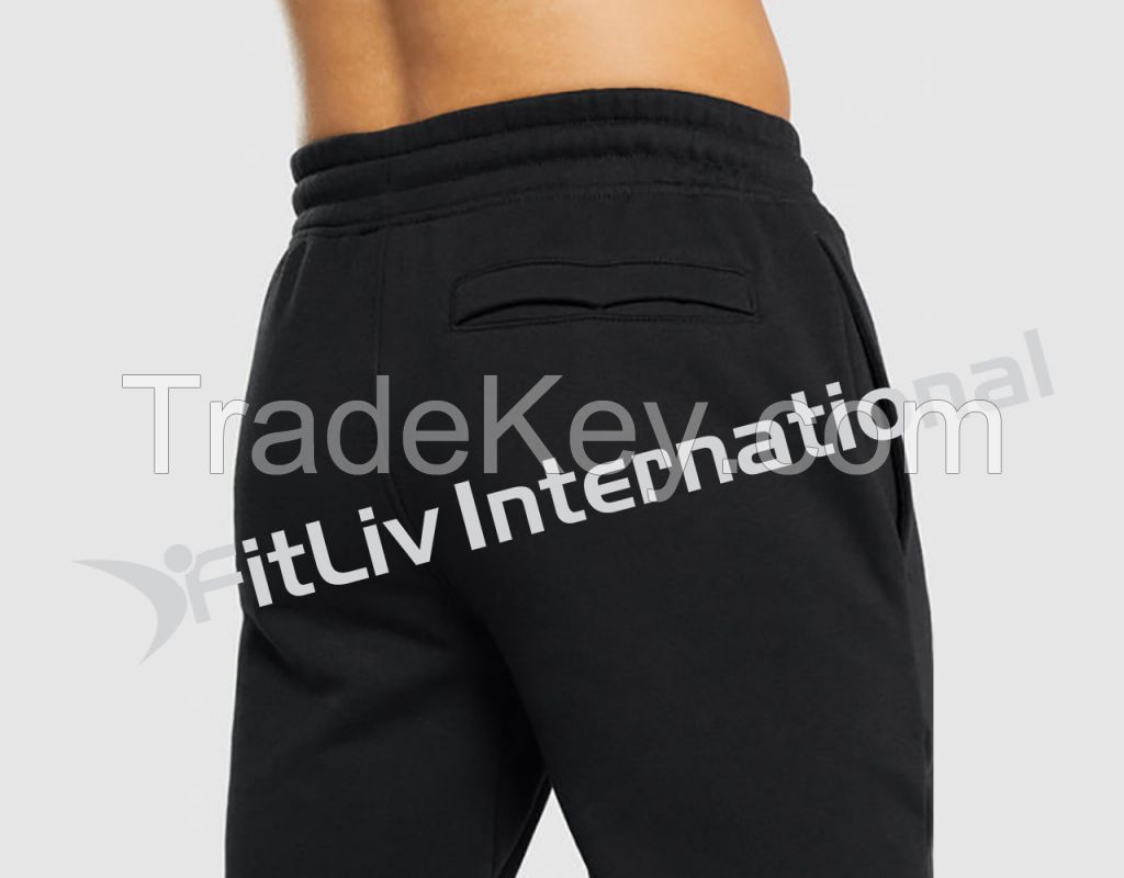 Wholesale Custom Cotton Blank Elastic Streetwear Joggers Mens Sweatpants men trousers