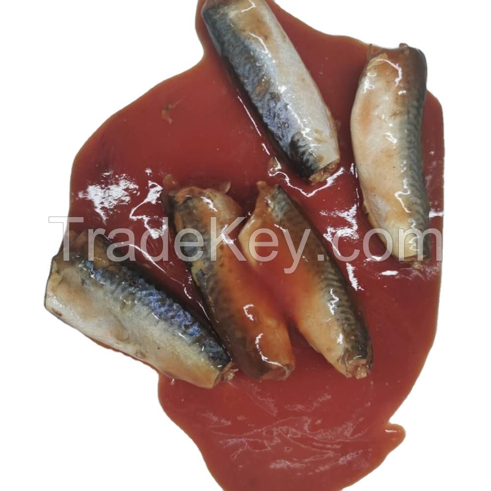 Factory price canned Mackerel in water/oil/tomato sauce 425g