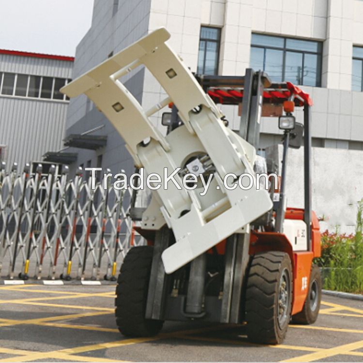  Forklift accessories paper roll clamp rotating cascade 1.8m used paper roll clamp