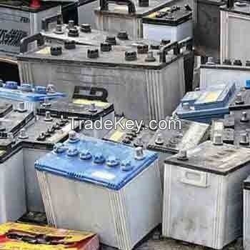 Used Scrap Battery Scrap / Car and truck battery drained lead battery scrap