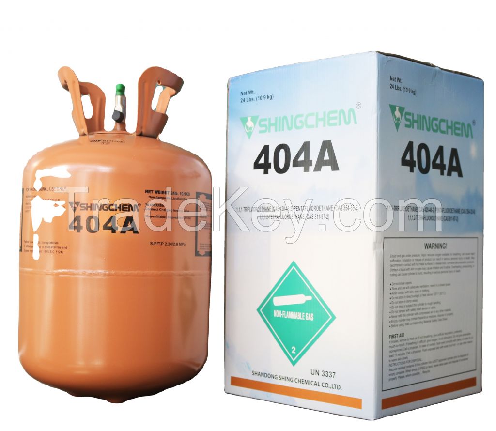Hot selling high quality R410a R22a refrigerant R134a refrigerant gas