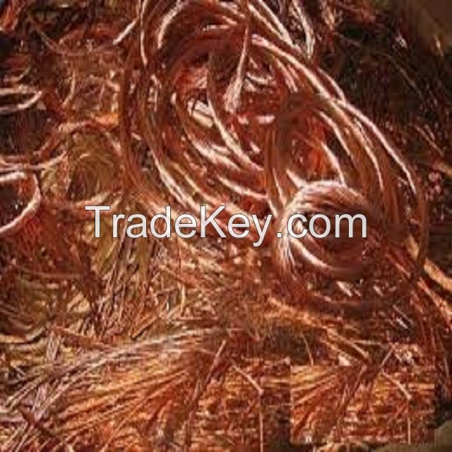 High Purity Cooper Wire Grade Bulk Copper Scrap low price