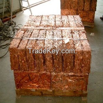 High Purity Cooper Wire Grade Bulk Copper Scrap low price