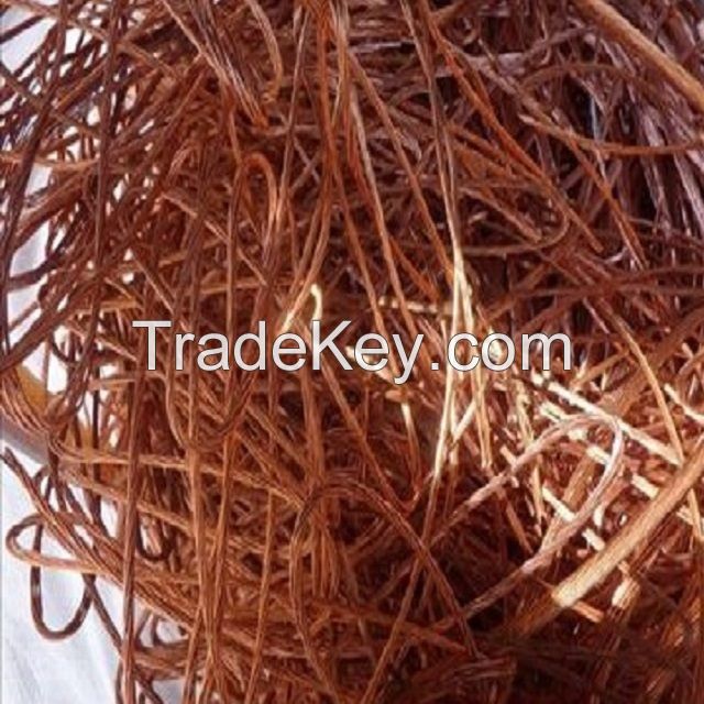 High Purity Cooper Wire Grade Bulk Copper Scrap low price