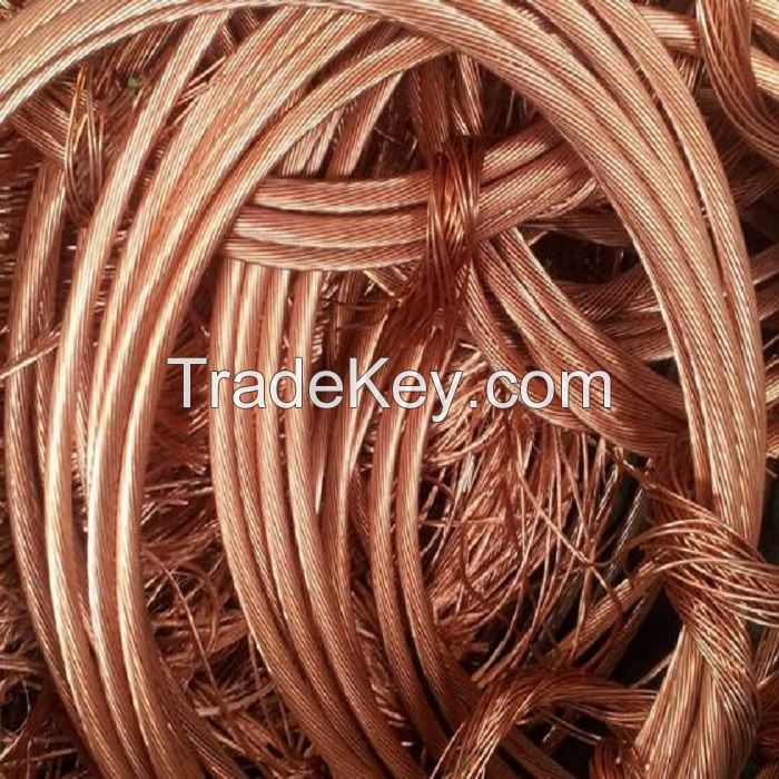 High Purity Cooper Wire Grade Bulk Copper Scrap low price