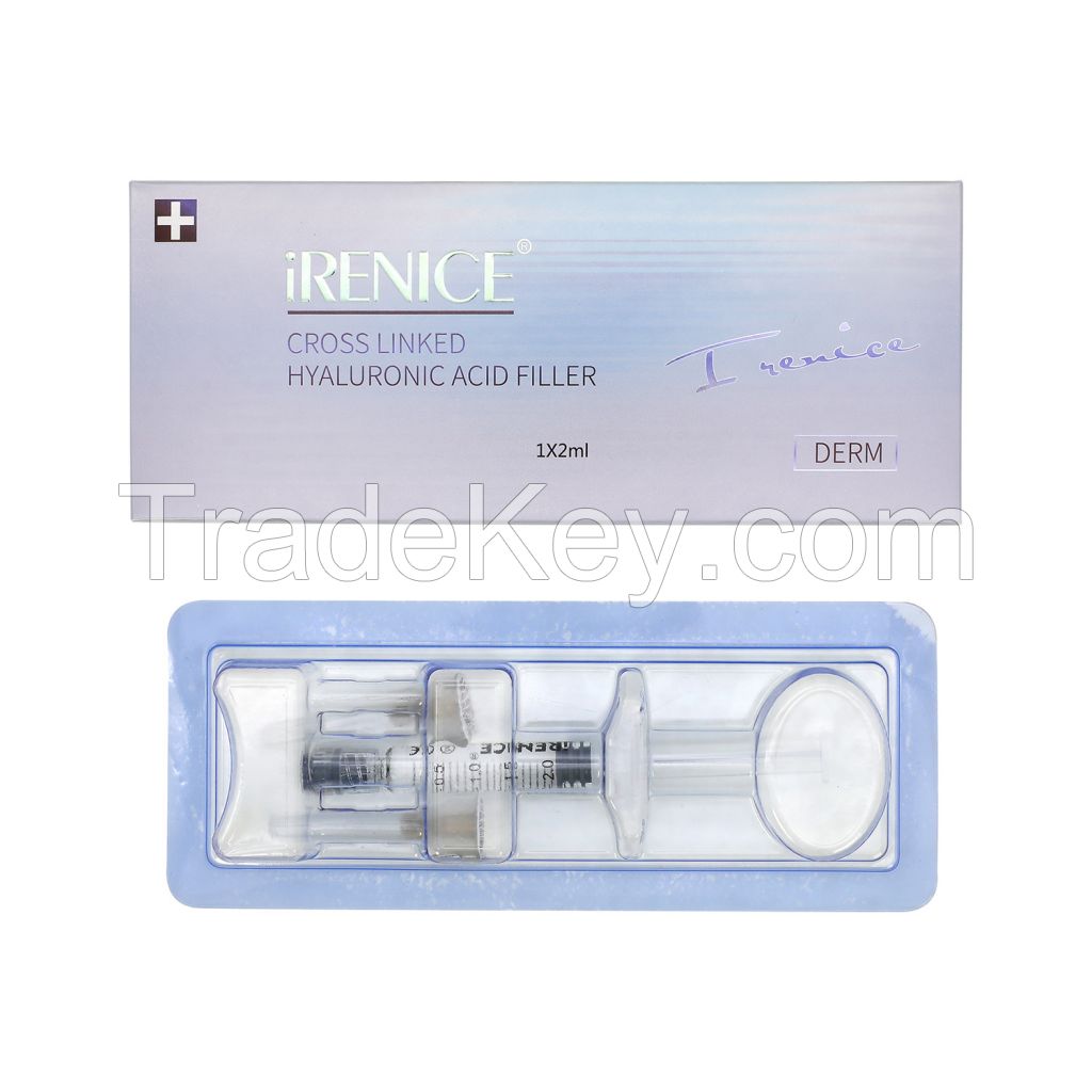 Irenice Sodium Hyaluronate Acid Gel for Plastic Surgery Cheek Nose up Dermal Facial Filler for Beauty Use
