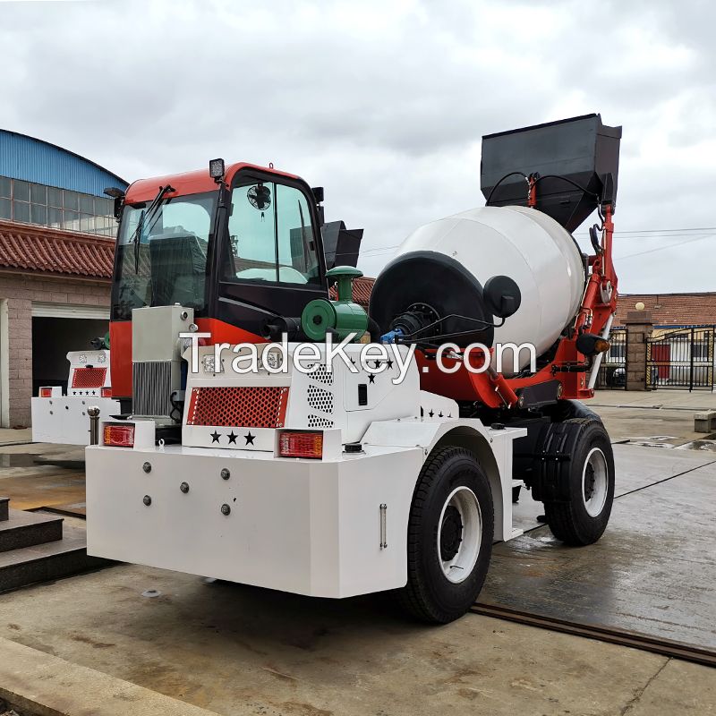 Safe And Reliable Price Of Cement Mixer Small Truck Concrete Mixer
