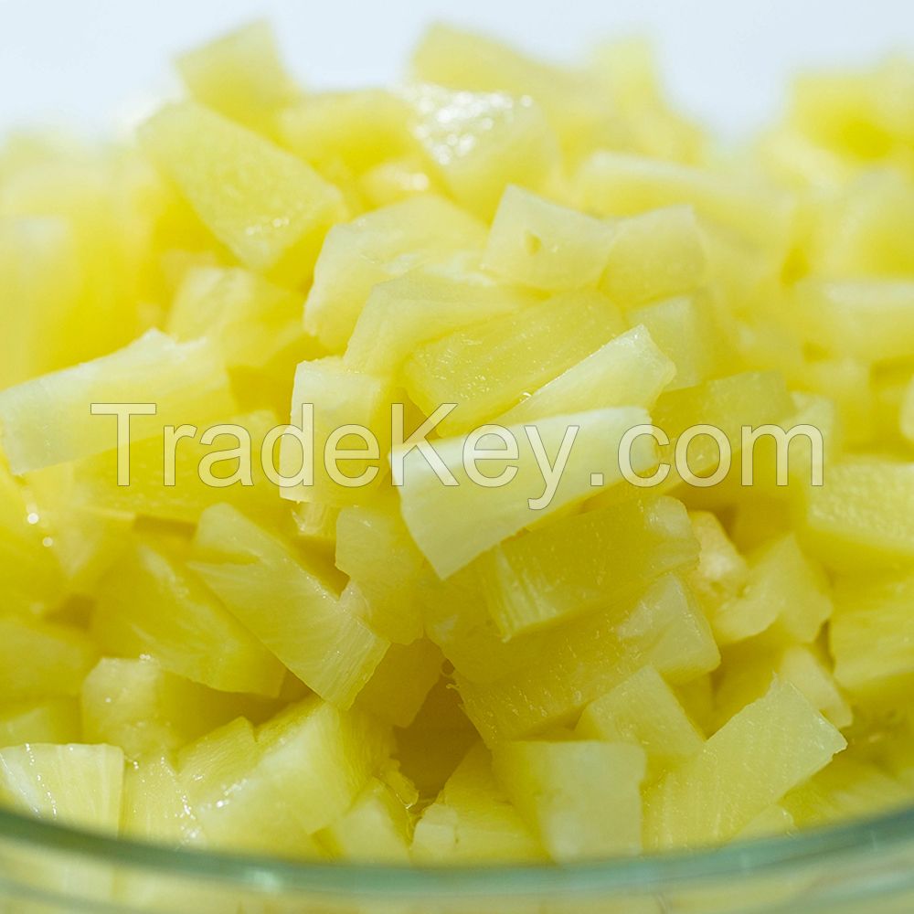 Canned pineapple slice / chunks / tidbits / pieces in light syrup or in heavy syrup best price