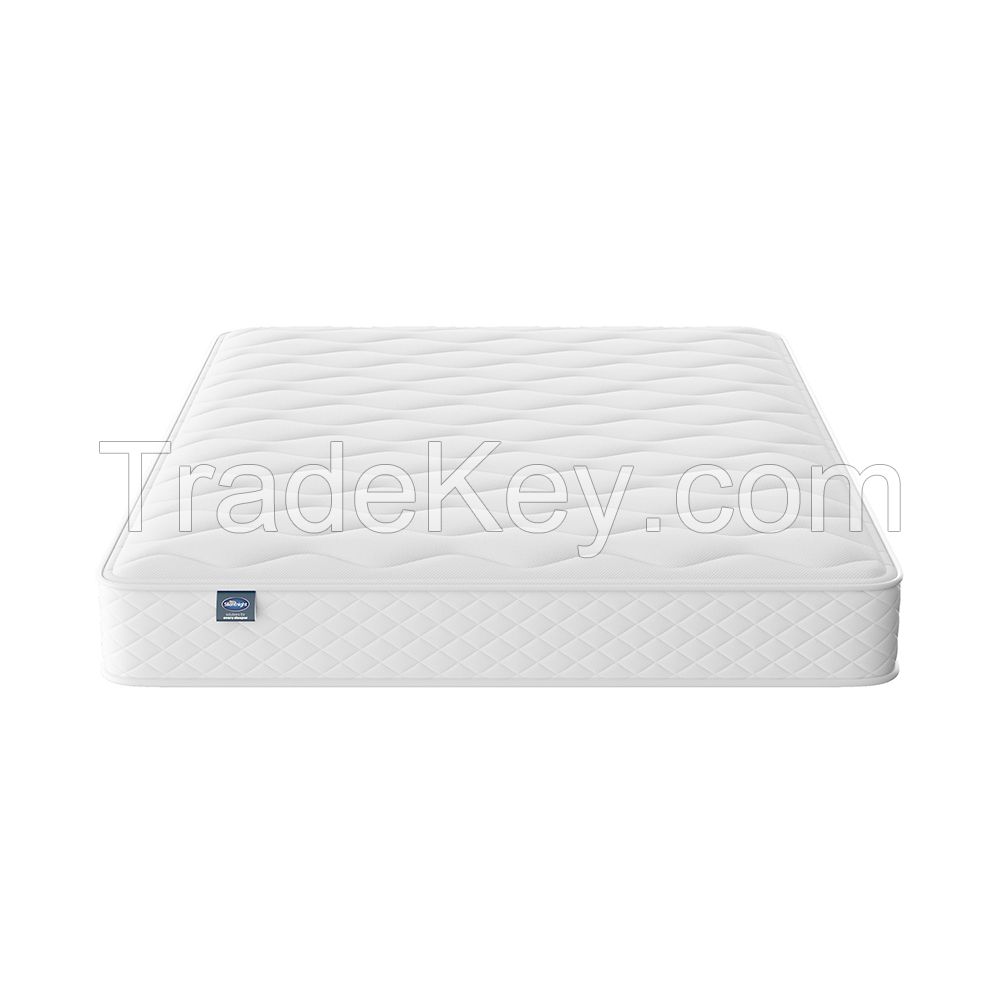 Cool fabric Mattress North America Luxury Queen King thicken 12 inch Pocket Coil Latex Spring Memory Foam comfortable Mattress
