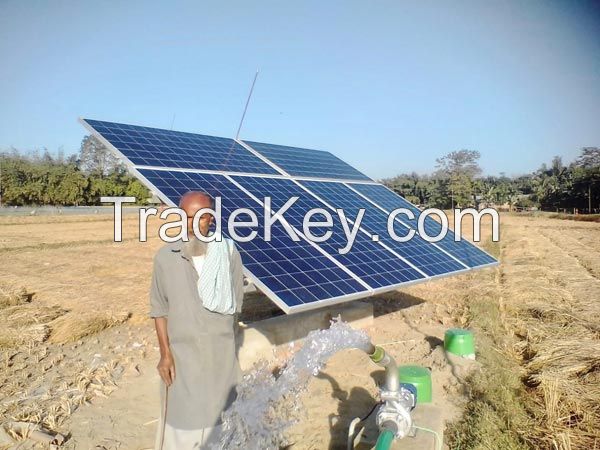 solar powered system pump dc surface solar water pump
