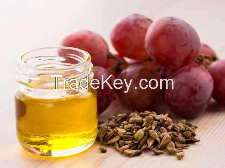 100% pure natural organic Wholesale private label bulk best price cold pressed grape seed oil