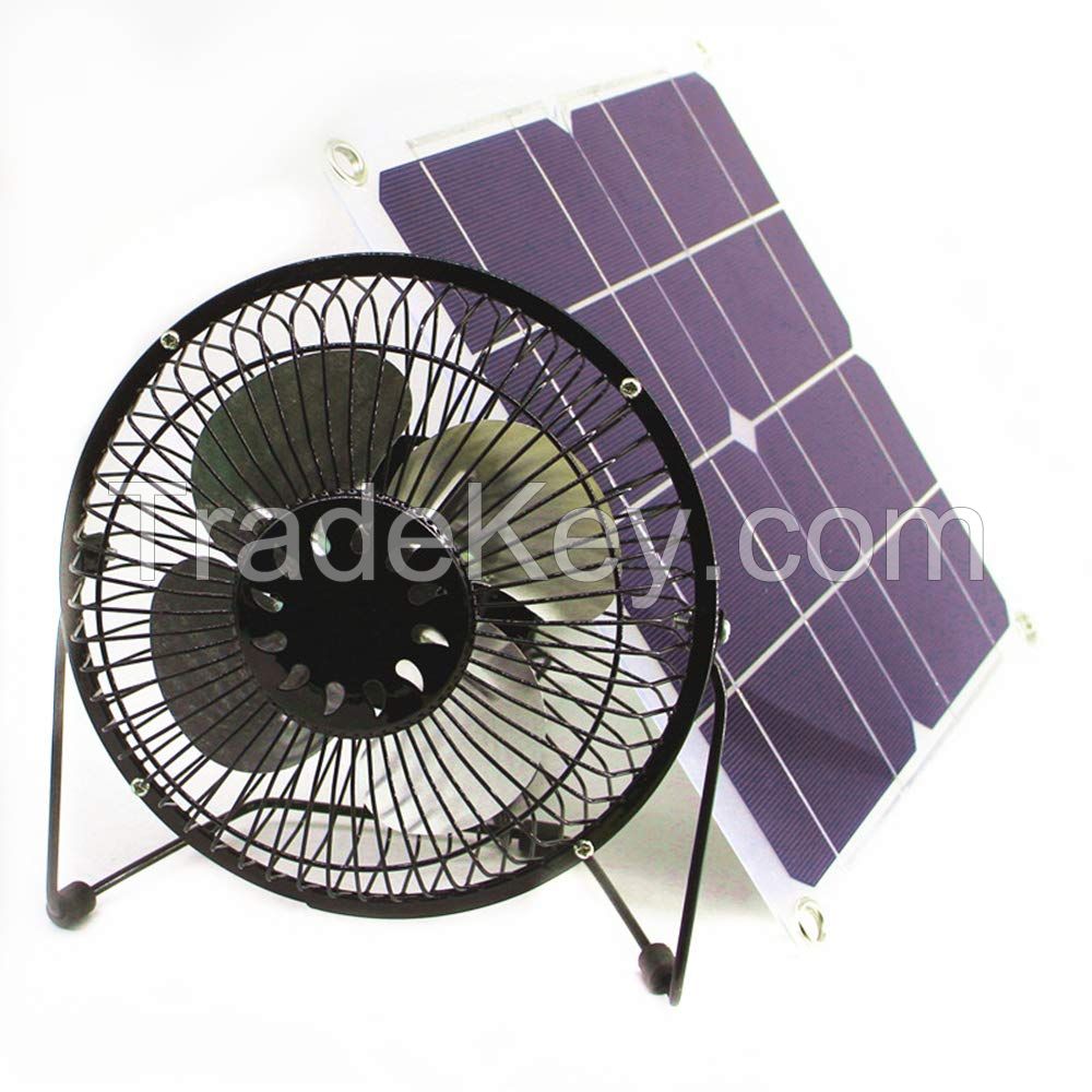 16 Inch 12v Dc Solar Fan Solar Powered Ac Dc Rechargeable Fan Price Cheap Stand Solar Fan With 4660