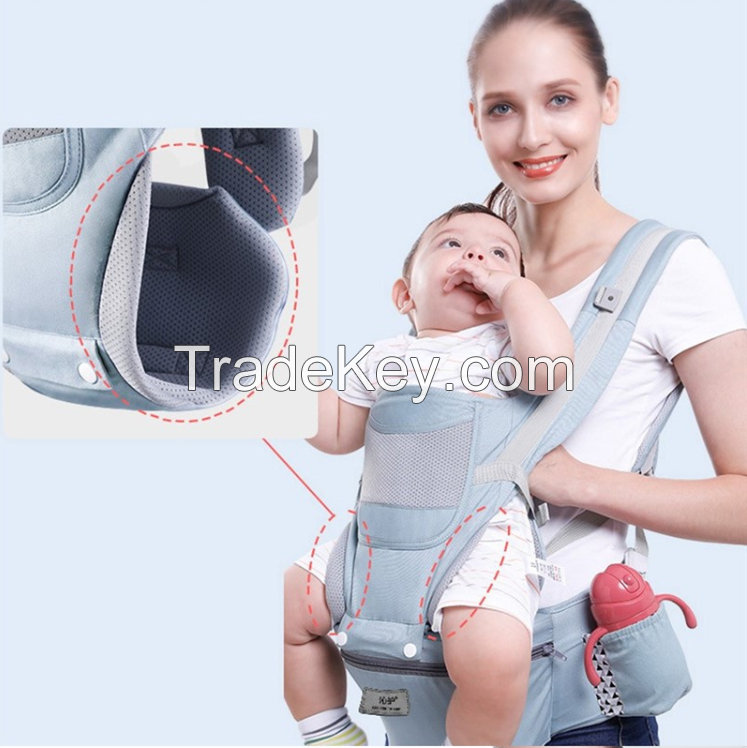 New Organic Cotton Shoulder Newborn Sling Carrier Wrap Bag Hiking 360 Omni Ergonomic Baby Carrier