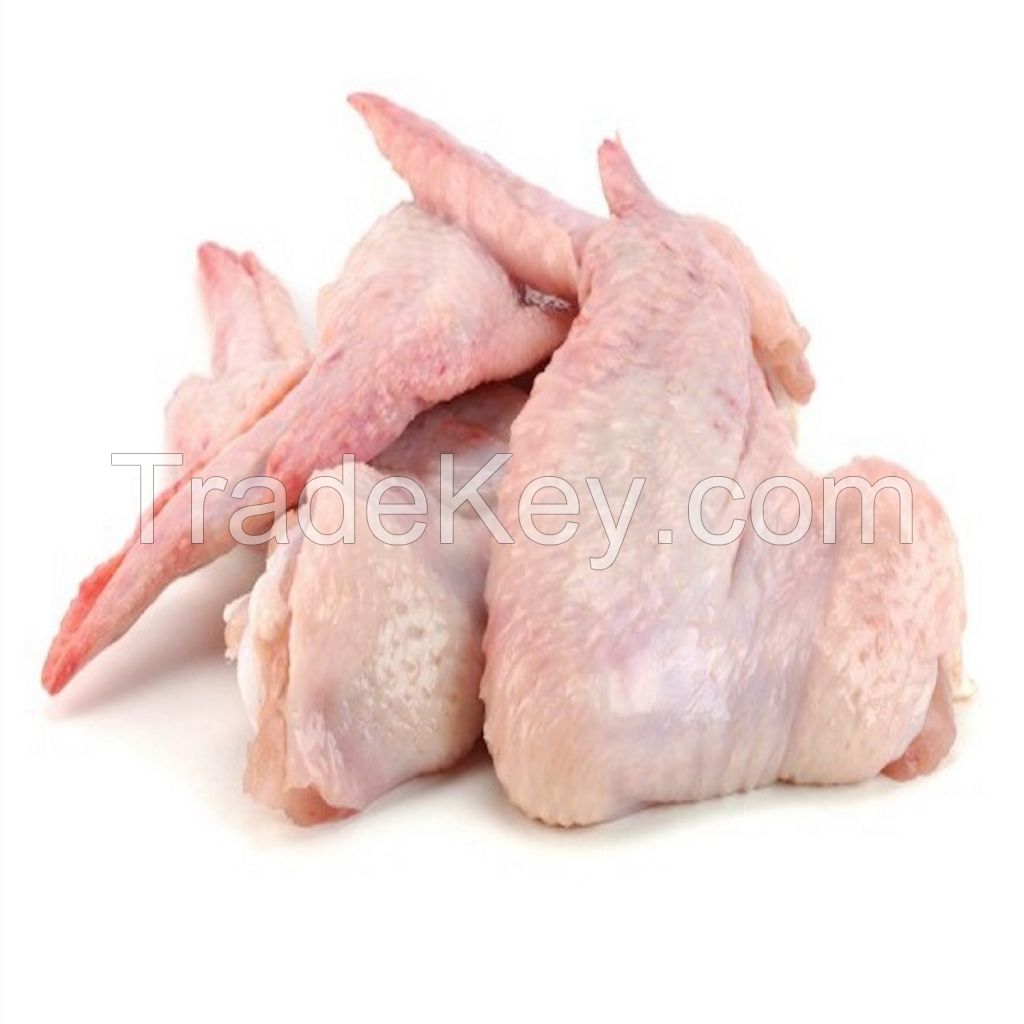 White Skin Only Frozen Raw Chicken Wing Finest Quality Fresh Frozen Process Chicken Mid Joint Wings