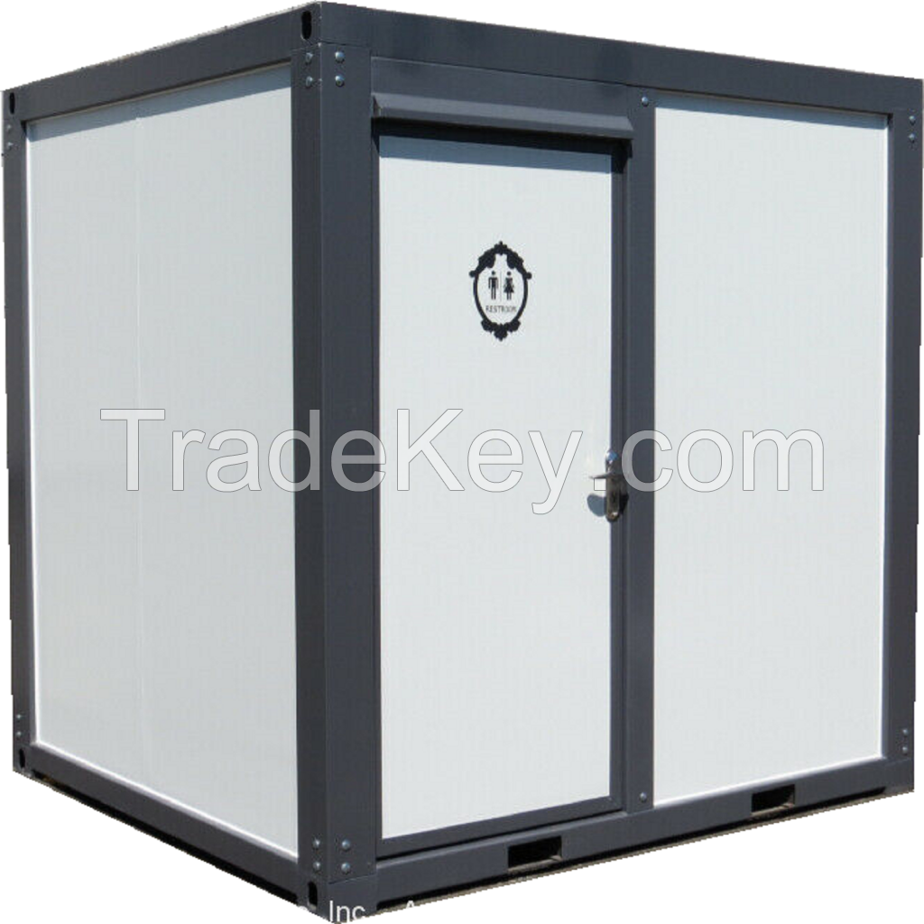 Outdoor Public Toilet Modern Style Prefab Toilet Portable Mobile Toilets For Sale