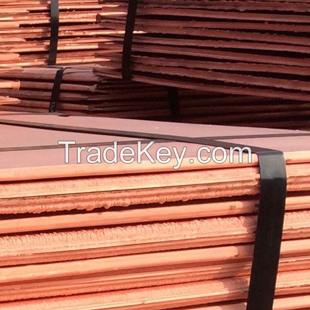 Super Grade 99.999% Copper Cathode Pure Copper Sheet/plate For Sale