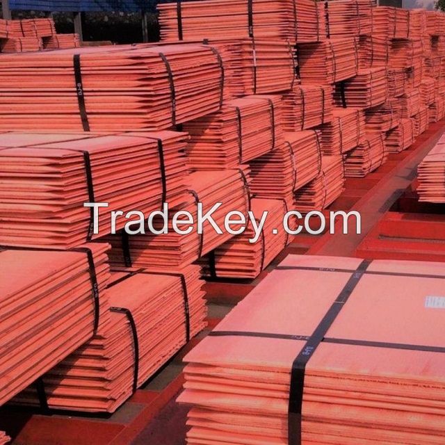 Super Grade 99.999% Copper Cathode Pure Copper Sheet/plate For Sale