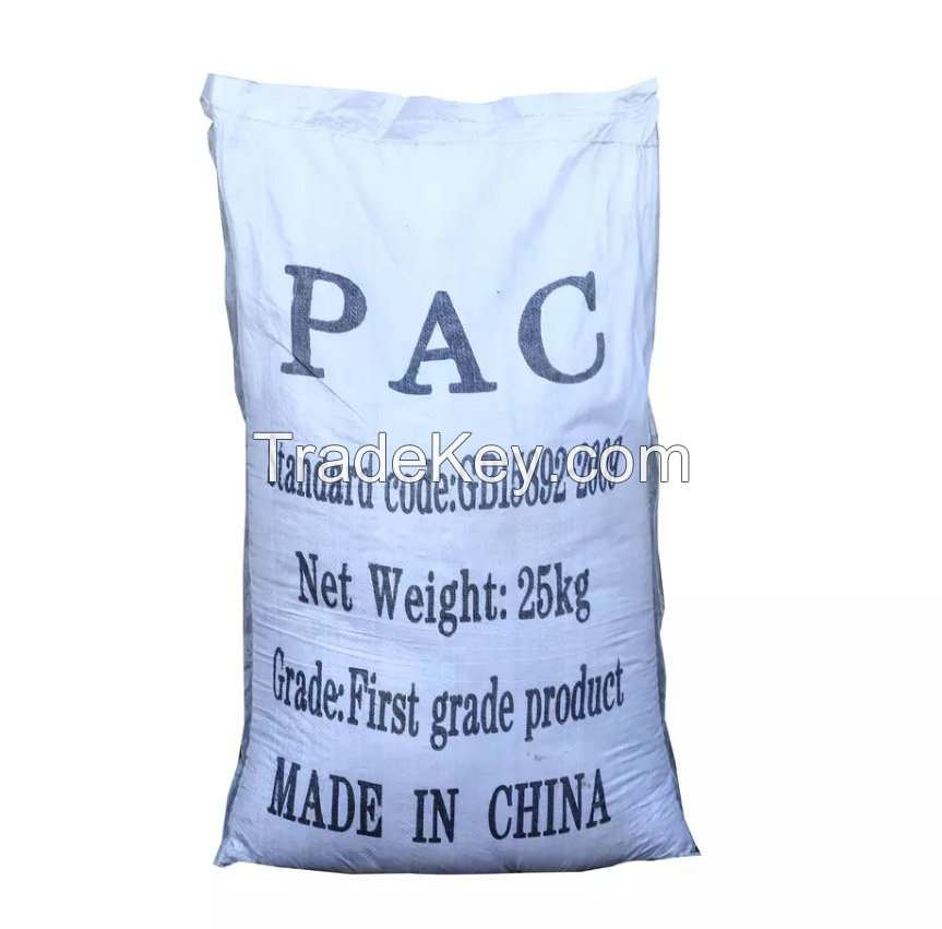 Industry Water PAC Poly Aluminium Polyaluminium Chloride Chemical Auxiliary Agent